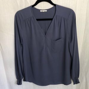 Blouse dusty blue